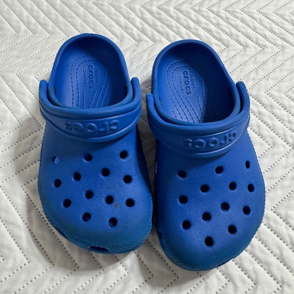 Crocs Toddler Clogs royal blue | 9C